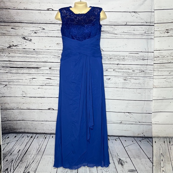 JJs House Dresses Jjs House Nwt Size Us 8 Blue Floorlength Chiffon